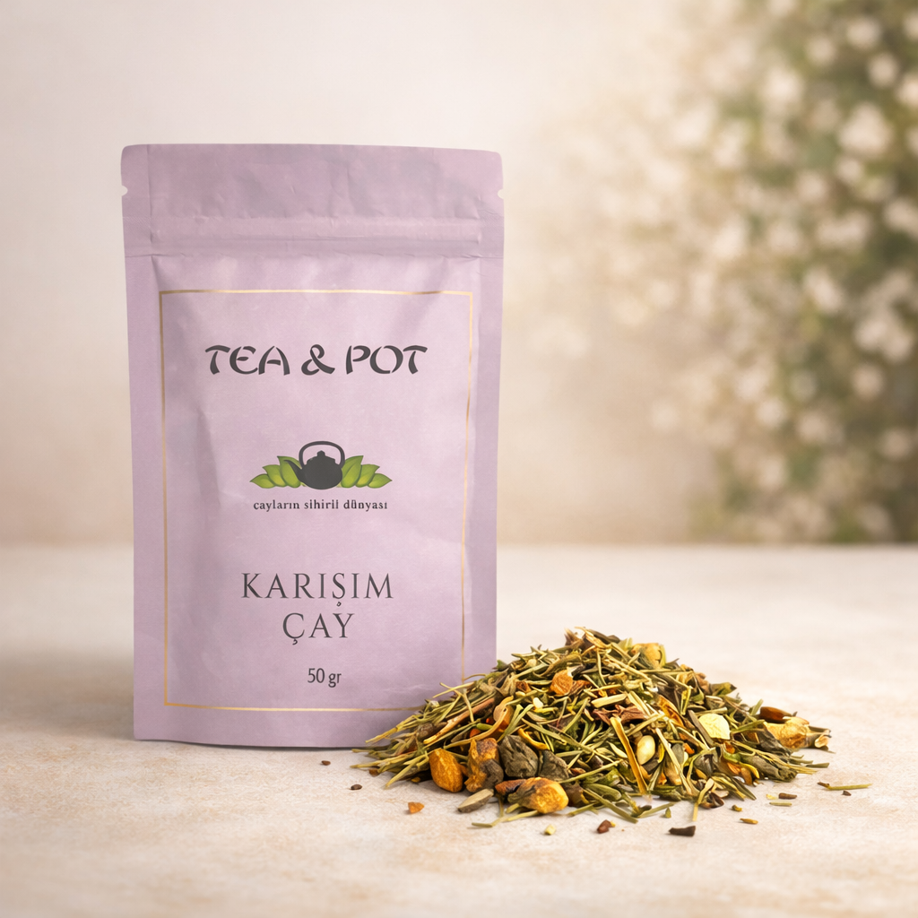 Mate & Biberiye Detoks Karışım Bitki Çayı 3